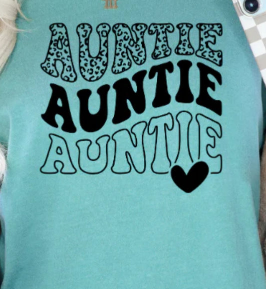 Auntie… Short Sleeved TShirt